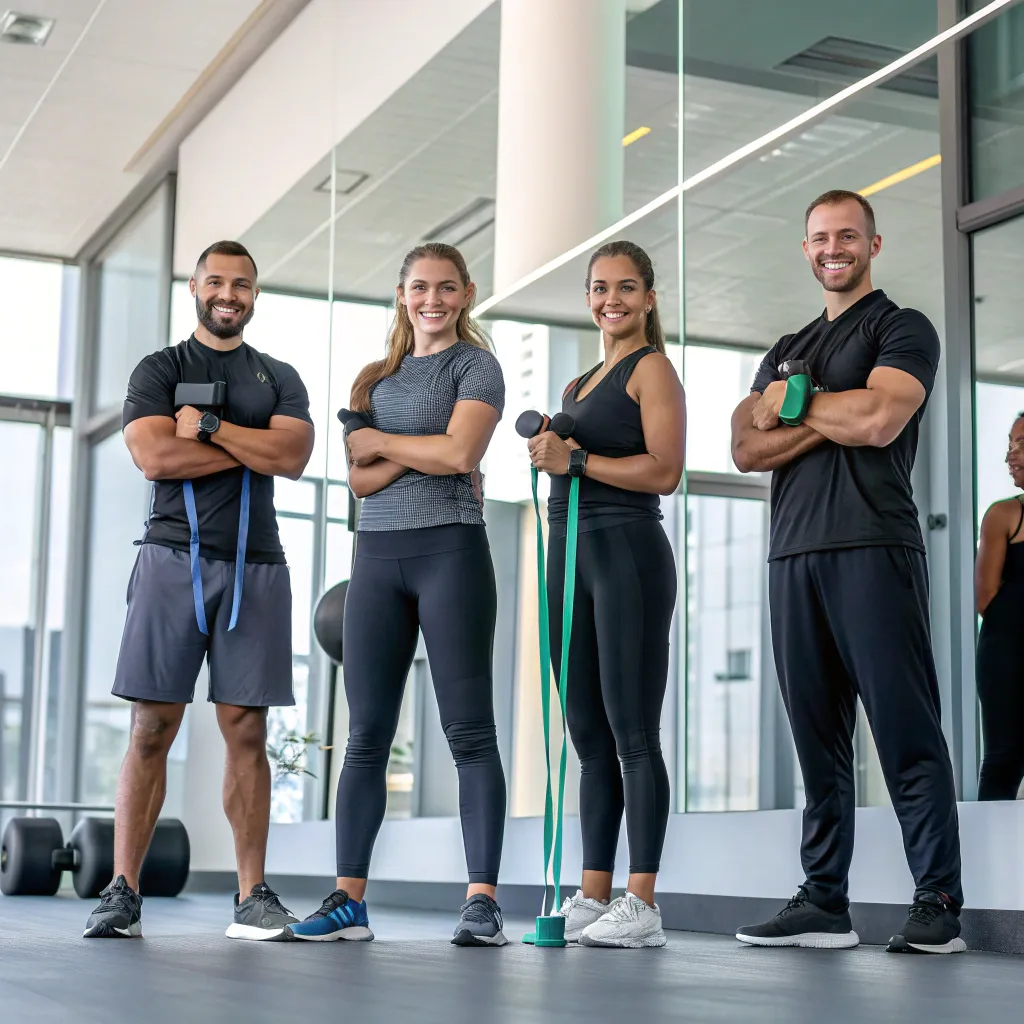 Professional Fitness Coach Team